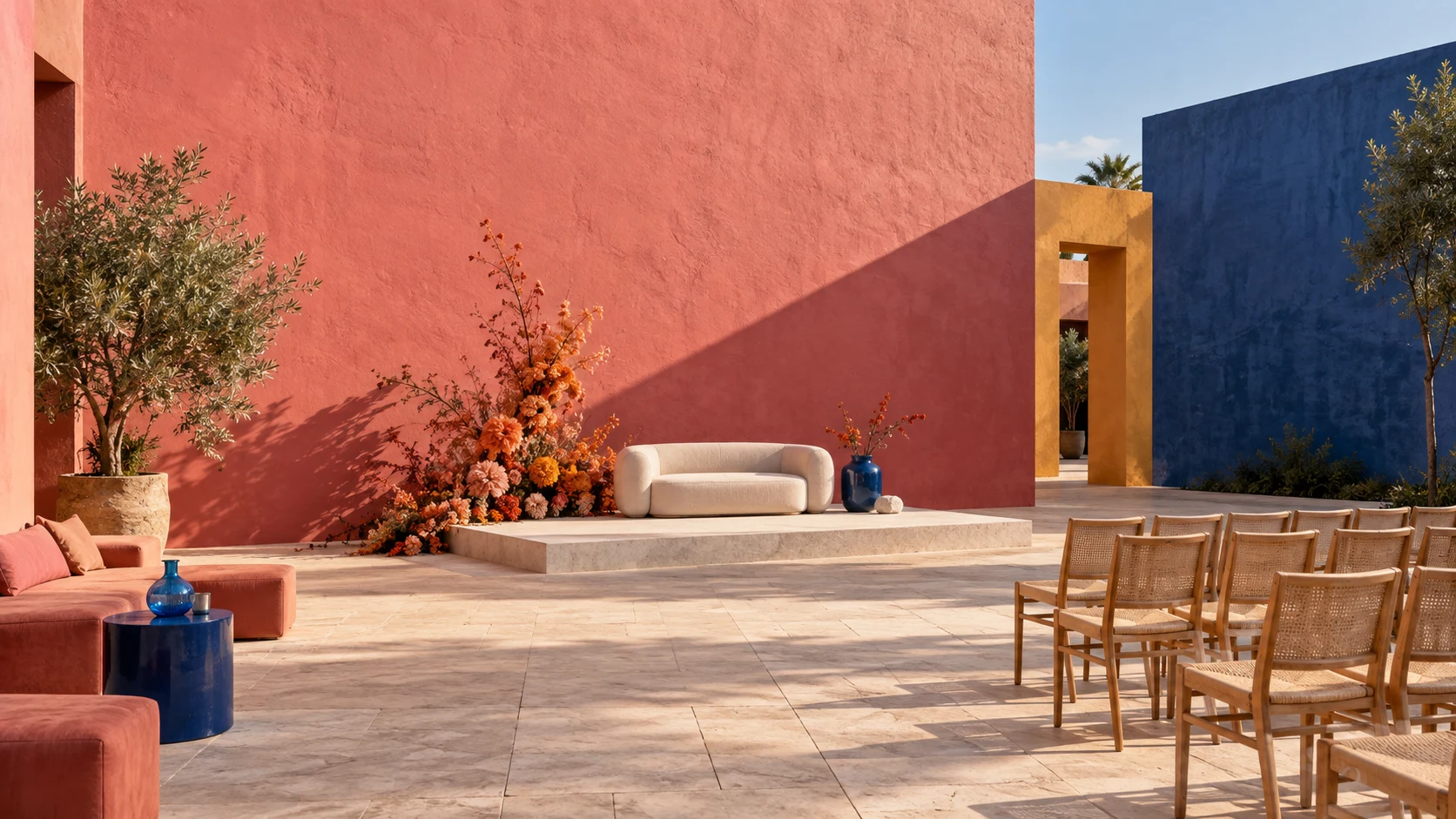 Design concept: The Colour Courtyard